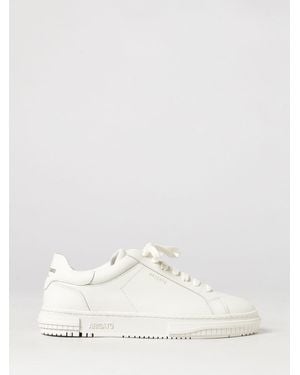 Axel Arigato Atlas Low-Top Smooth Leather Trainers With A Round Toe - Natural
