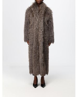 Simonetta Ravizza Park Reversible Long Coat - Brown