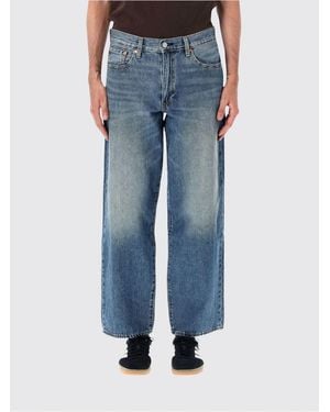Levi's Jean 578 Large En Denim Stretch À Taille Mi-Haute - Bleu