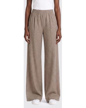 Fabiana Filippi Linen Palazzo Trousers - Natural