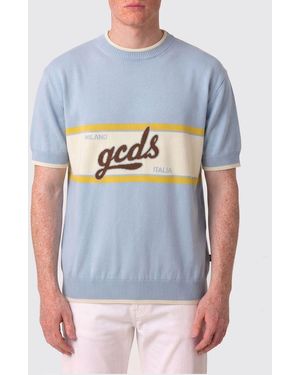 Gcds Sweatshirt - Blue