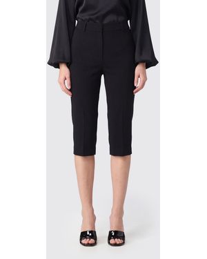 Magda Butrym Mid-Rise Slim-Fit Jersey Bermuda Shorts - Black