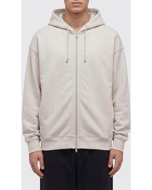 Y-3 Cotton Blend Hoodie - Grey