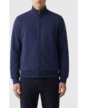 Colmar Baumwoll-Sweatshirt Mit Reißverschluss - Blau