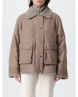 Brunello Cucinelli Veste Femme - Marron