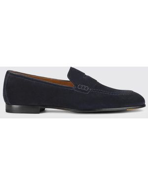 Doucal's Suede Loafer - White