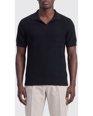 Roberto Collina Knitted Polo Shirt - Blue