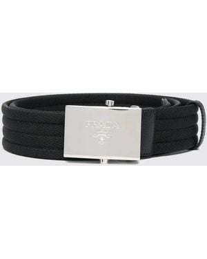 Prada Nylon Belt - White