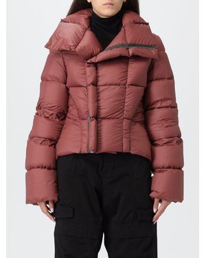 Rick Owens Abrigo Mujer - Rojo