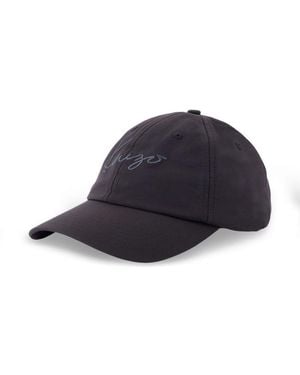KENZO Logo Baseball Cap - Blu