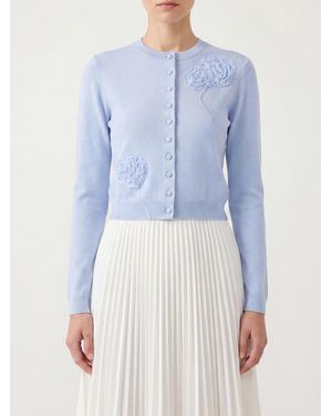 Self-Portrait Sweater - Blue