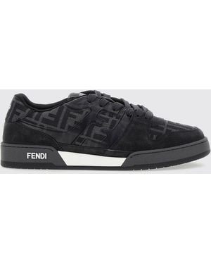 Fendi Match Low-Top Sneakers By - White