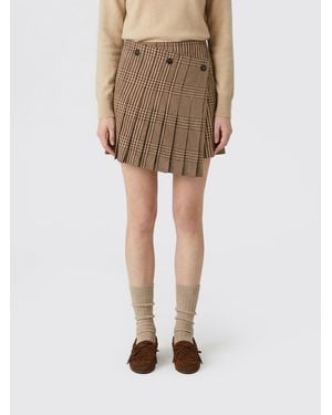 Semicouture Skirt - Natural