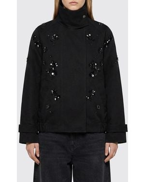 Golden Goose Cotton Blend Jacket With Sequins - Black