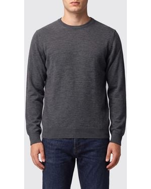 Fedeli Crew-Neck Jumper - Grey