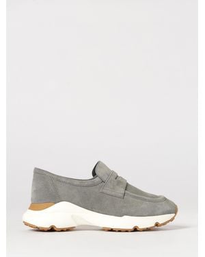 Tod's Sporty Suede Loafers - White