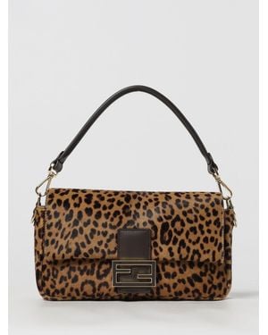 Fendi Schultertasche Damen - Mettallic