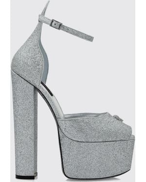 Philipp Plein Heeled Sandals - Gray