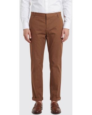 Dondup Cotton Blend Chino Pants - Brown