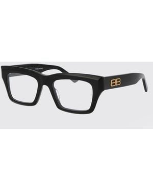 Balenciaga Sleek Designer Optical Frames - Black