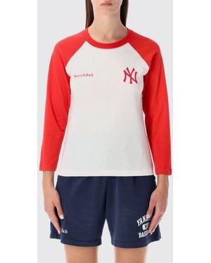 Sporty & Rich T-Shirt Donna - Rosso