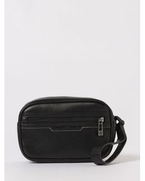 ARMANI EXCHANGE Clutch Ecopelle Con Logo - Nero