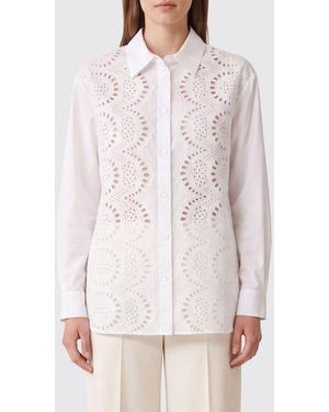 P.A.R.O.S.H. Camisa Mujer P.A.R.O..H - Blanco