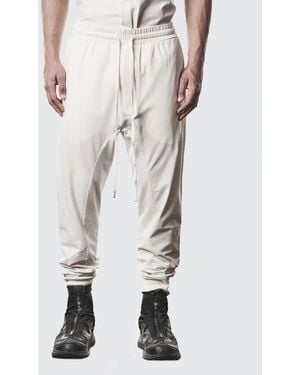 Thom Krom Stretch Cotton Jogging Trousers - White