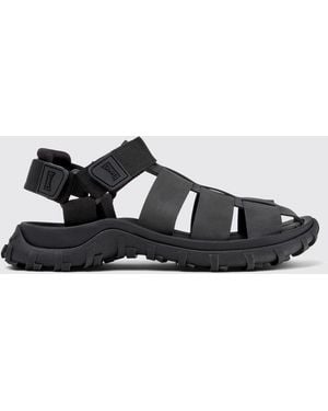 Camper Drift Trail Nubuck Sandals - White