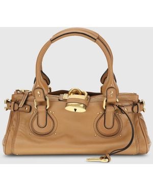 Chloé Chlo&Eacute Paddington Bag - Metallic