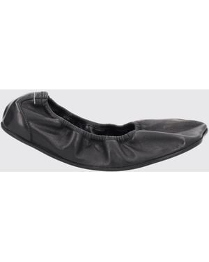 MM6 by Maison Margiela Anatomic Tabi Ballet Flats - White