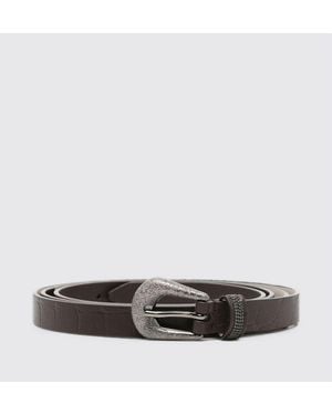 Brunello Cucinelli Gürtel Damen - Weiß