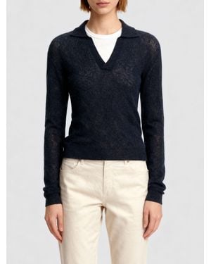 AURALEE Polo Shirt - Blue