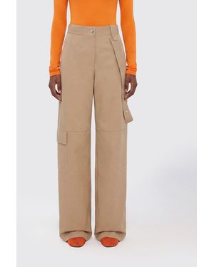 MSGM Trousers - Natural
