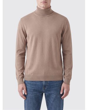 Lardini Rollkragenpullover Aus Reiner Schurwolle Von Mit Langen Ärmeln - Blau