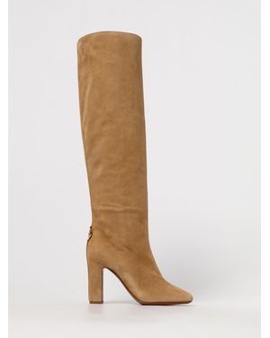 Dolce & Gabbana Flat Ankle Boots - Natural