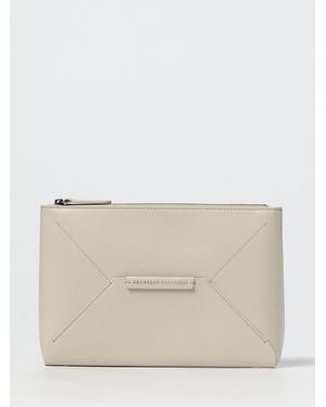 Brunello Cucinelli Shoulder Bag - Natural