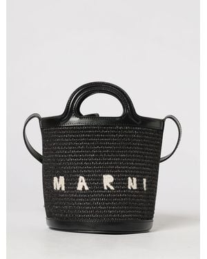Marni Borsa Tropicalia Mini - Nero