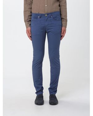 Jeckerson John Slim Fit Stretch Cotton Trousers - Blue