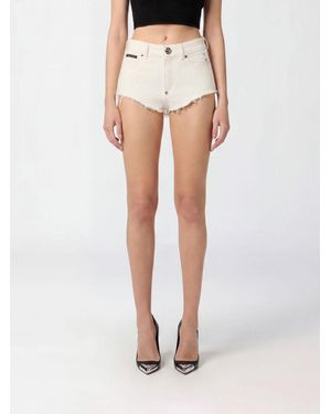 Philipp Plein Vaqueros Mujer - Blanco