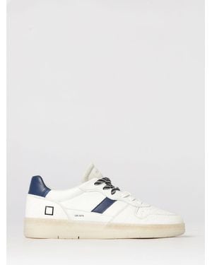 Date Sneakers Court 2.0 En Cuir - Blanc