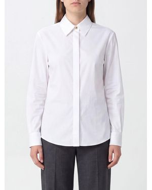 Sportmax Slim-Fit-Hemd Von Aus Baumwolle Mit Verdeckter Knopfleiste - Weiß