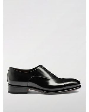 Santoni Schnürschuhe Herren - Schwarz
