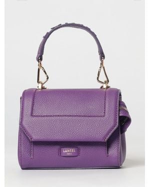 Lancel Bolso Ninon De Piel Granulada - Morado