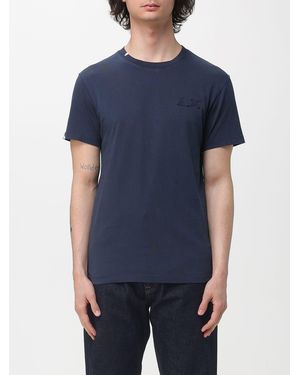 Sun 68 Basic Cotton T-Shirt - Blue