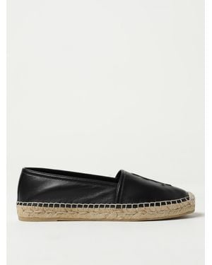 Saint Laurent Espadrilles Aus Nappaleder - Schwarz