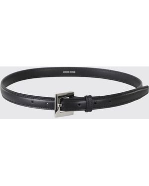 Anine Bing Belt - White