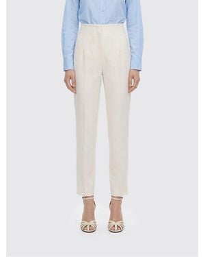 Alberta Ferretti Cady Cropped Trousers - Blue