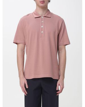 Eleventy Cotton Polo Shirt - Red