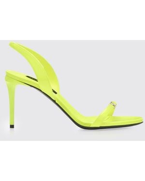 Philipp Plein Sandalias De Tacón Mujer - Amarillo